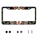 Omw2fyb Personalise Sugar Skull Retro License Plate Frame Colorful Candy Skulls License Plate Car Universal Stainless Steel Accessories Cars Decor 2 Holes Screws Fits Standard US Vehicles Size 122 x 6 Inch - Image 2