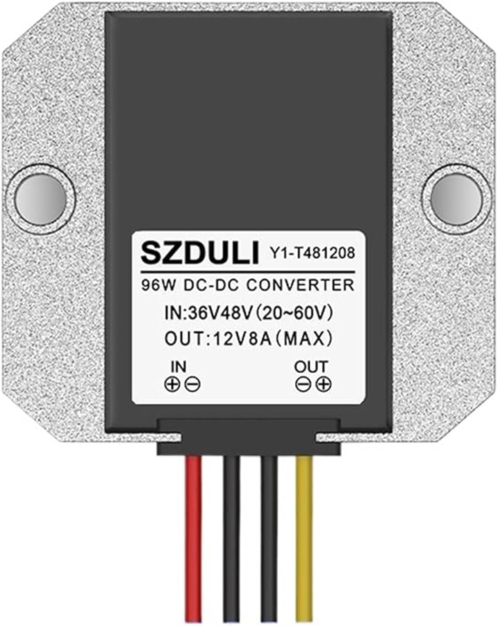 48V To 12V 8A 96W DC Converter Step Down Regulator Waterproof Car Power Adapter - Image 2