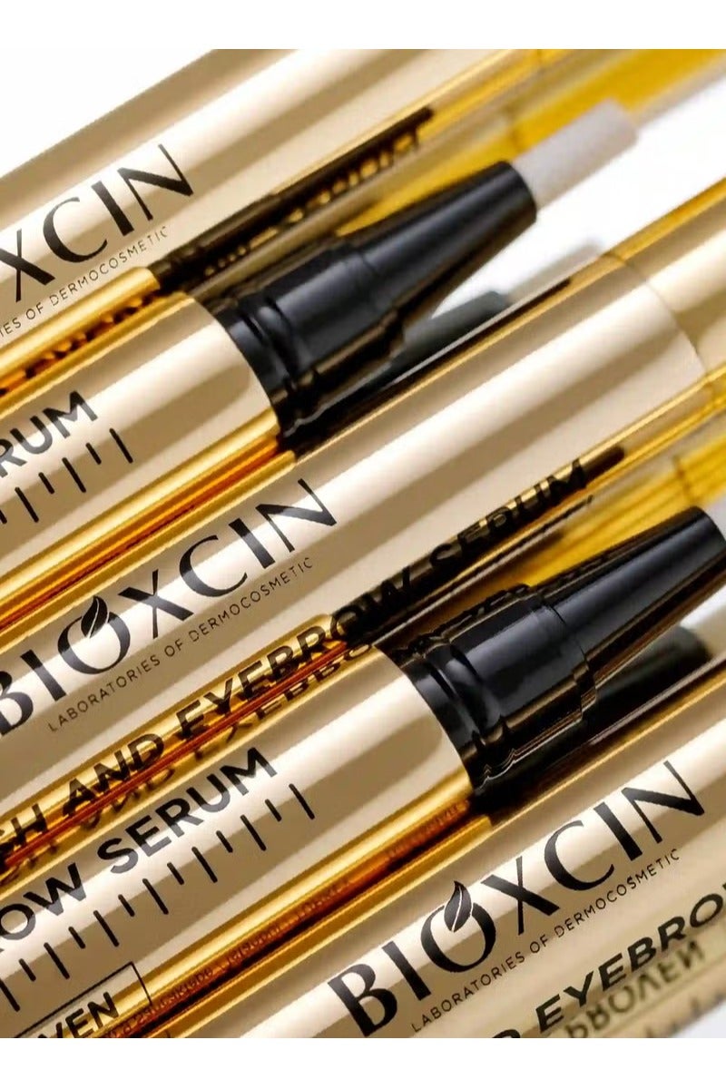 BIOXCIN Eyebrow and Eyelash Serum with Collagen and Hyaluronic Acid 3 ml - Image 2