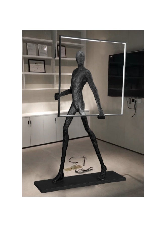 ACLIX Multi-Color LED Corner Lamp with Remote White Light 20 Watts Metal & ABS Material 55x13.78 Inches - Image 2