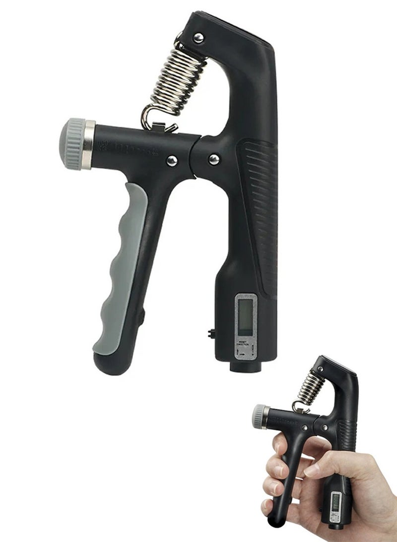 QUTOOB Heavy Duty Hand Grip Strengthener With Adjustable Resistance From 10 to 100KG and Counter, Wrist and Forearm Hand Exerciser, Hand Gripper, Strength Trainer for Muscle Building And Rehabilitation  - Image 1