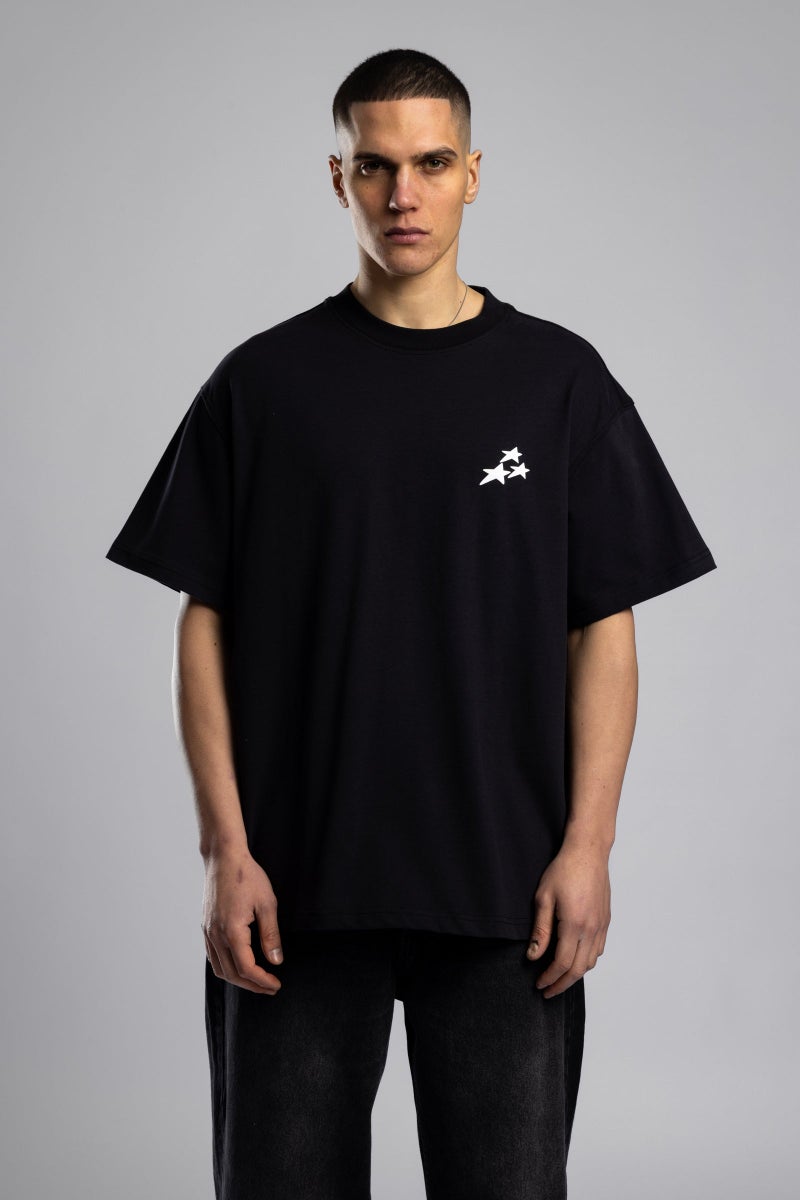 كاتش تيشيرت كبير الحجم مطبوع بنقوش بارزة - Image 5