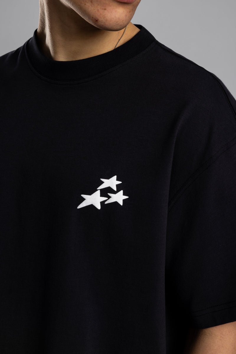 كاتش تيشيرت كبير الحجم مطبوع بنقوش بارزة - Image 3