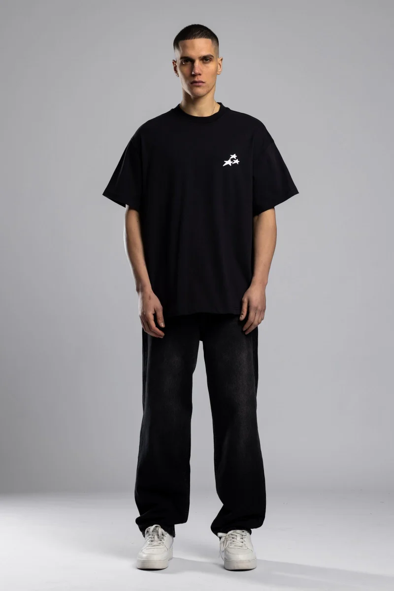 Catch Embossed Printed Oversize T-shirt