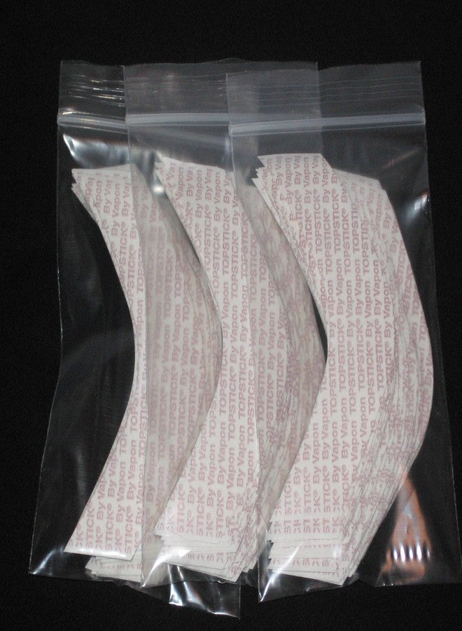 Vapon TOPSTICK Plus Custom Cut Front B Curve Tape,Clear,Double-Sided 75 Strips. - Image 3