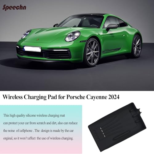 Speechn for Porsche Cayenne Center Console Cover, Silicone Center Console Protector Film for Porsche Cayenne Accessories 2024 (for Cayenne 2024 Black) - Image 5
