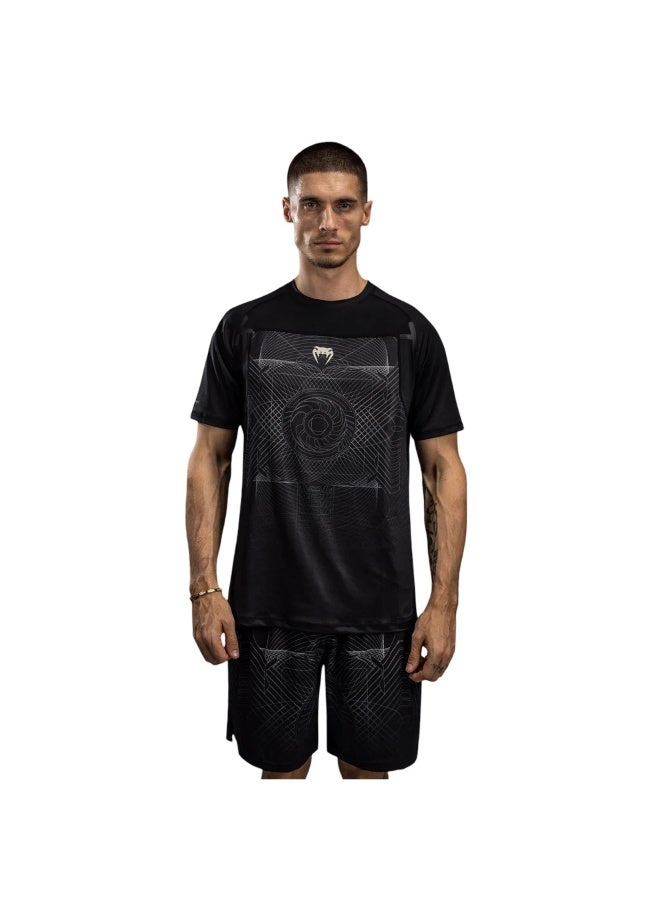 VENUM VENUM G-FIT AIR MENS DRY-TECH T SHIRT DEEP BLACK/DESERT SAND  - Image 1