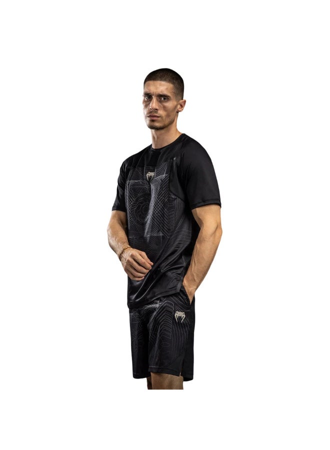 VENUM VENUM G-FIT AIR MENS DRY-TECH T SHIRT DEEP BLACK/DESERT SAND  - Image 2