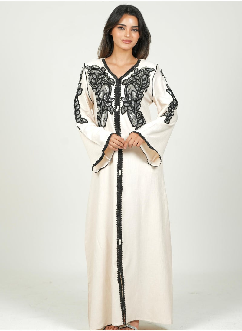 AL BENT AL SHARQIEH women jalabia kaftan dress 