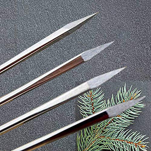 Hekisn Professional Large-Eye Leather Stitching Needle with 3 Different Sizes for Leather Projects with Storage Container (6 Pieces) - Image 2