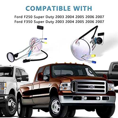 MIKODA Fuel Pump Sender Unit, Fuel Pump Assembly Compatible with Ford F250 F350 Super Duty 2003 2004 2005 2006 2007 6.0L V8, Fuel Sending Unit Replace 5C3Z-9275-BA 5C3Z9275BA - Image 2