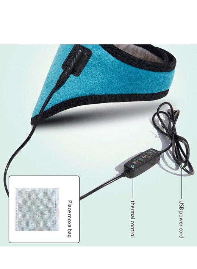 General Neck heater rechargeable | 3 Heat Graphene Electric Neck Warmer with Built-in Wormwood Bag - Adjustable Hand Warmer, Comfortable Foot Warmer for Neck, Feet, Hands  - Image 4