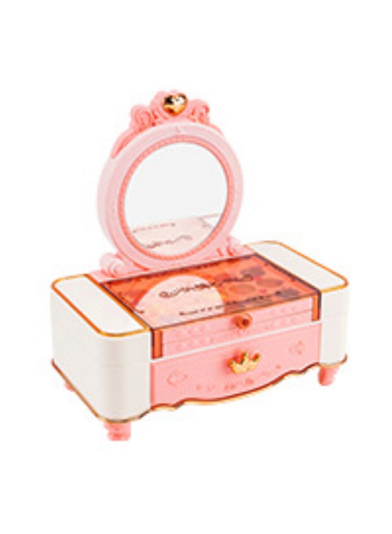 Beauty Dressing Table, Washable Non-Toxic Children'S Makeup Toys, Dress-Up Games, Holiday Gifts, Suitable For 4 Years Old And Above - Image 1