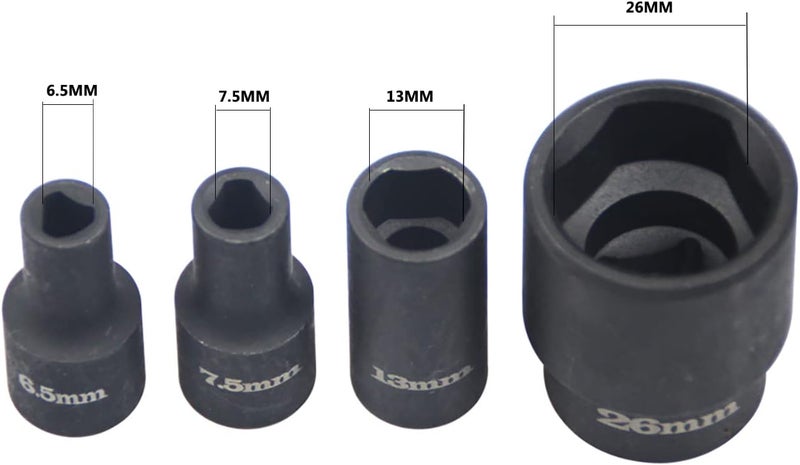 UTMALL 5pc Socket Set for Bosch VE Diesel Pumps - Image 2