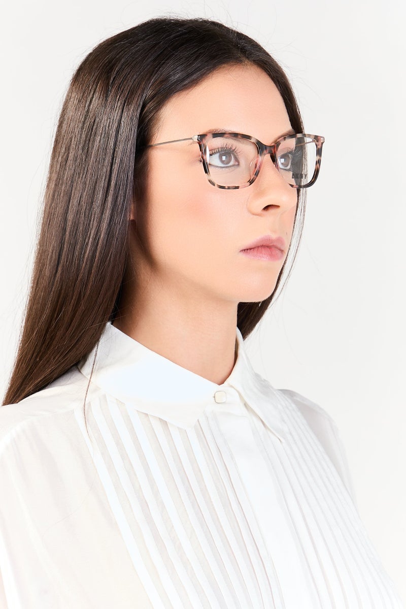 DKNY Women DK7008 Square Eyeglasses, Multicolor - Image 2