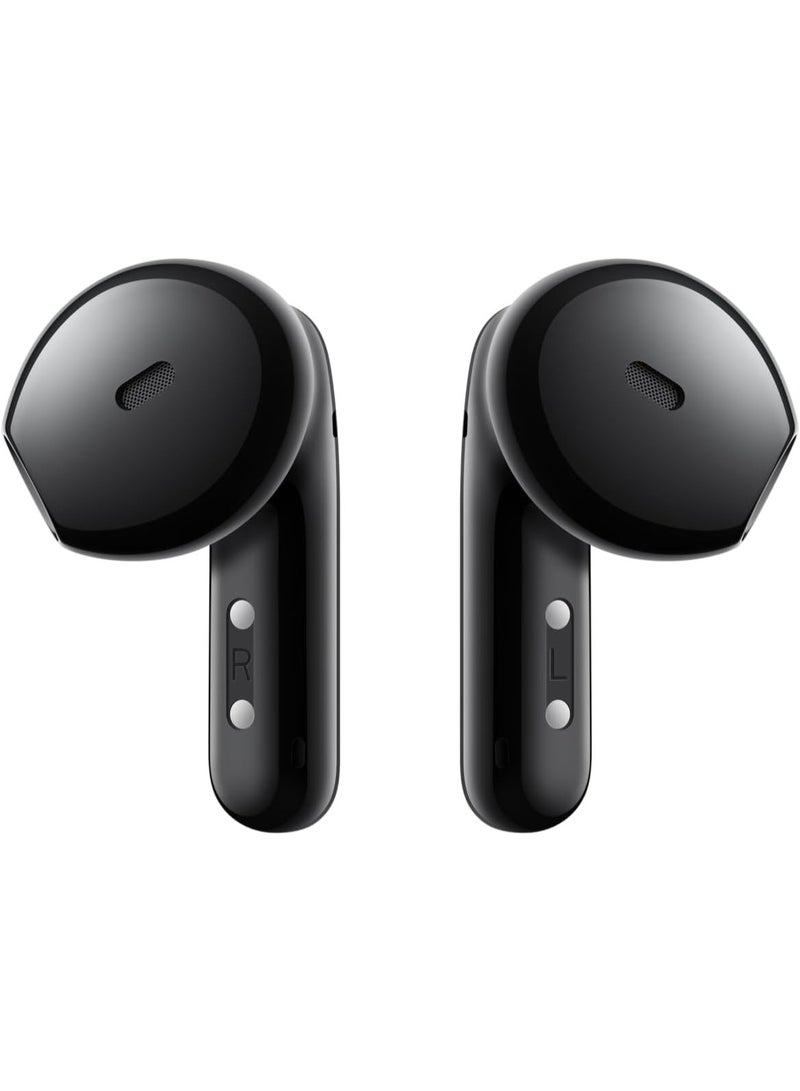 XIAO سماعات شاومي ريدمي بودز 6 اللاسلكية النشطة (الإصدار العالمي)، بلوتوث 5.4 سماعات أذن، 30 ساعة عمر بطارية طويل، إلغاء الضوضاء للمكالمات، 5 أوضاع ضبط، مقاومة للماء IPX4 - أسود - Image 3