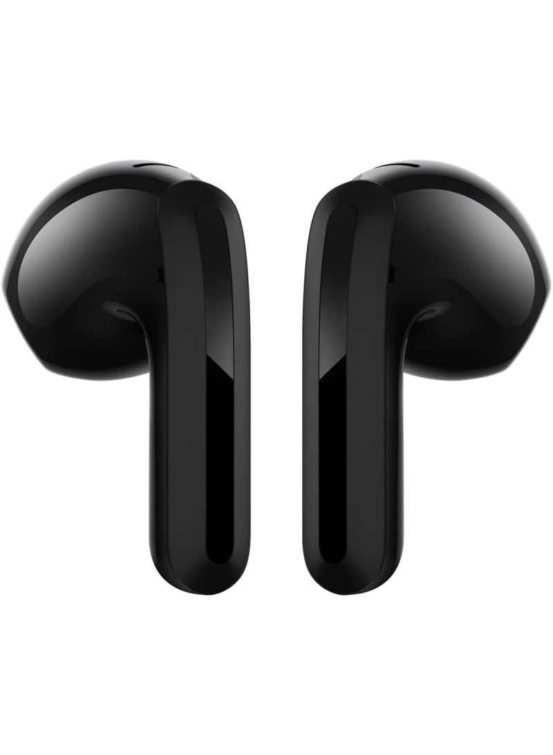 XIAO سماعات شاومي ريدمي بودز 6 اللاسلكية النشطة (الإصدار العالمي)، بلوتوث 5.4 سماعات أذن، 30 ساعة عمر بطارية طويل، إلغاء الضوضاء للمكالمات، 5 أوضاع ضبط، مقاومة للماء IPX4 - أسود - Image 2