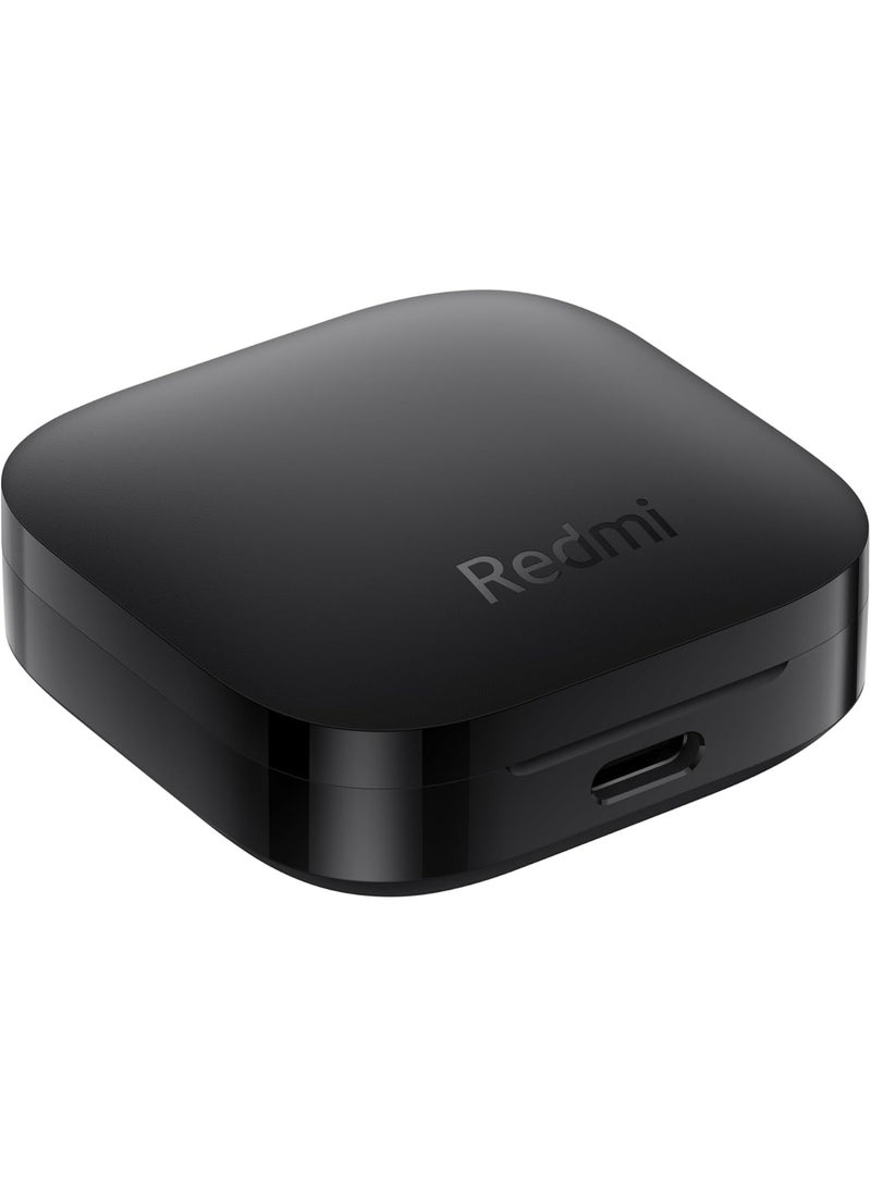 XIAO سماعات شاومي ريدمي بودز 6 اللاسلكية النشطة (الإصدار العالمي)، بلوتوث 5.4 سماعات أذن، 30 ساعة عمر بطارية طويل، إلغاء الضوضاء للمكالمات، 5 أوضاع ضبط، مقاومة للماء IPX4 - أسود - Image 4