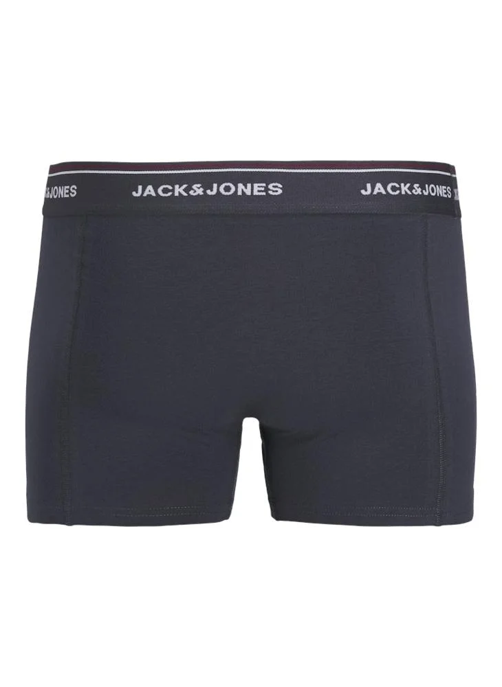 JACK & JONES 3 Pack Jacavery Solid Trunks