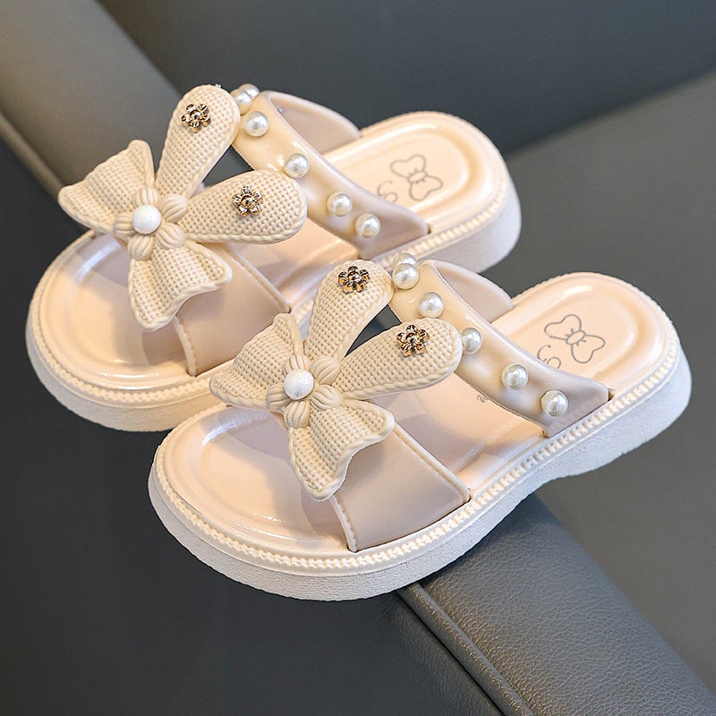 Girls Children'S Slippers Fashion Korean Cartoon Cute Princess Summer Sandals Kids Baby Bathroom Indoor And Outdoor - Image 4