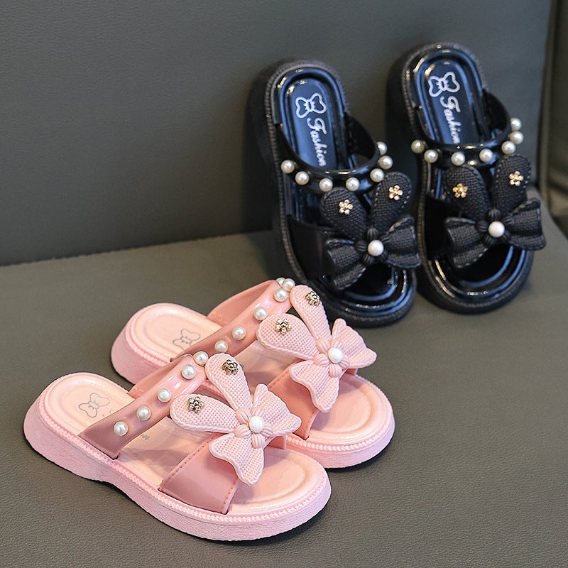 Girls Children'S Slippers Fashion Korean Cartoon Cute Princess Summer Sandals Kids Baby Bathroom Indoor And Outdoor - Image 5