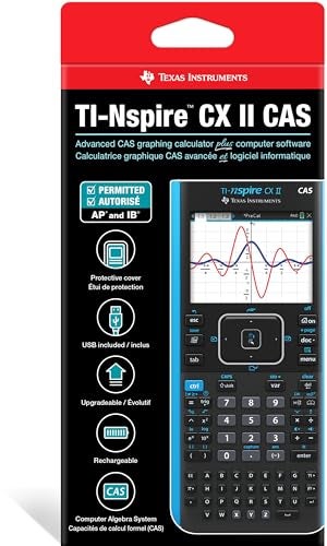 Texas Instruments TINspire CX II CAS Color Graphing Calculator with Student Software PCMac - Image 3