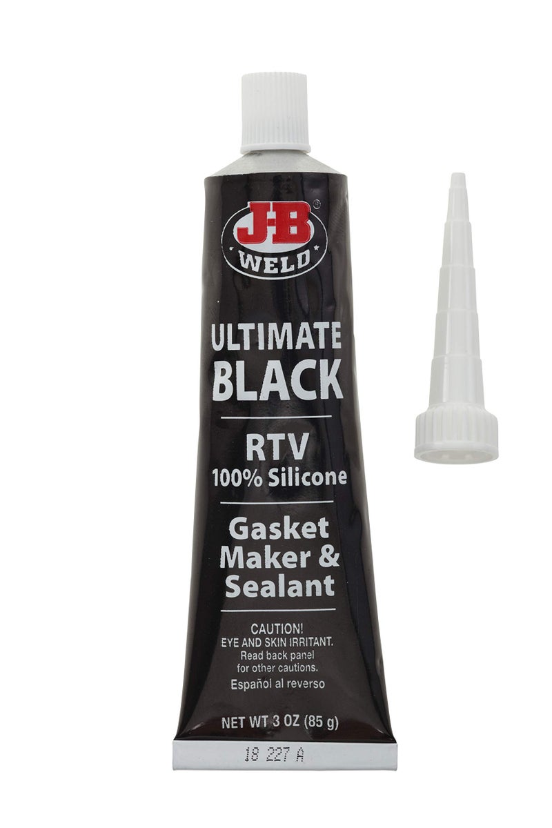 J-B WELD J B Weld 32329 Ultimate RTV Silicone Gasket Maker and Sealant (Black, 3 Oz) - Image 2