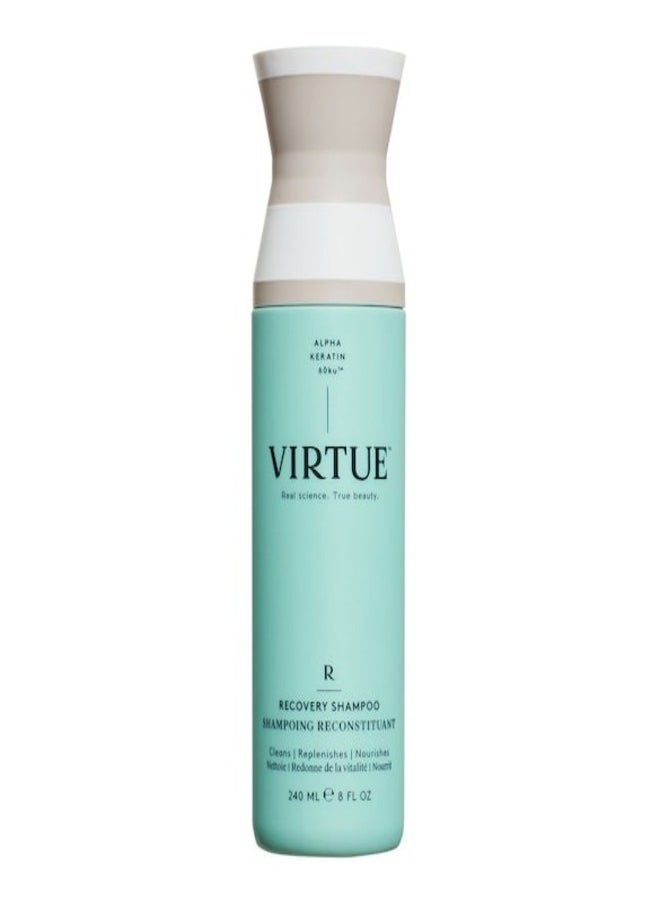 VIRTUE VIRTUE Recovery Shampoo 240ml - Nourishing & Repairing Shampoo for Damaged Hair  - Image 1