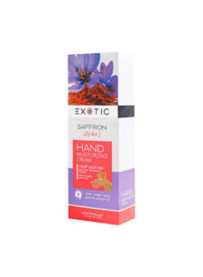 EXOTIC SAFFRON HAND CREAM 100 ML