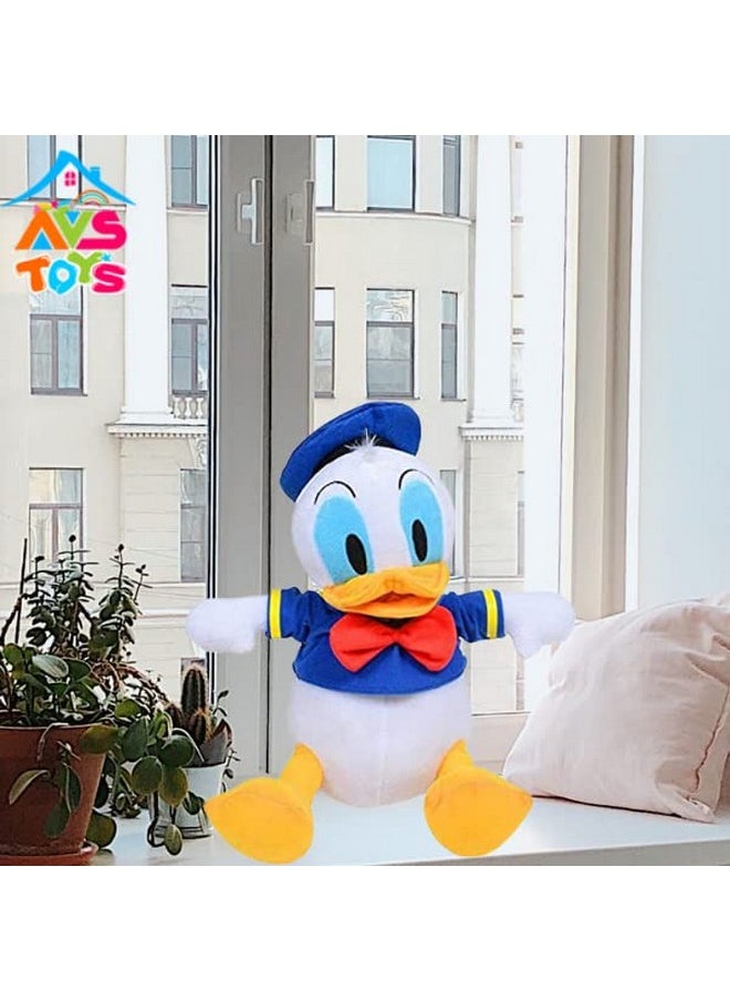 AVSHUB AVSHUB Playtime Donald Duck Animal Stuffed Playing Toy, Skin Friendly Ultra Soft Cute, Soft Toy for Girls and Boys, Toys for Playing (30 cm)  - Image 1