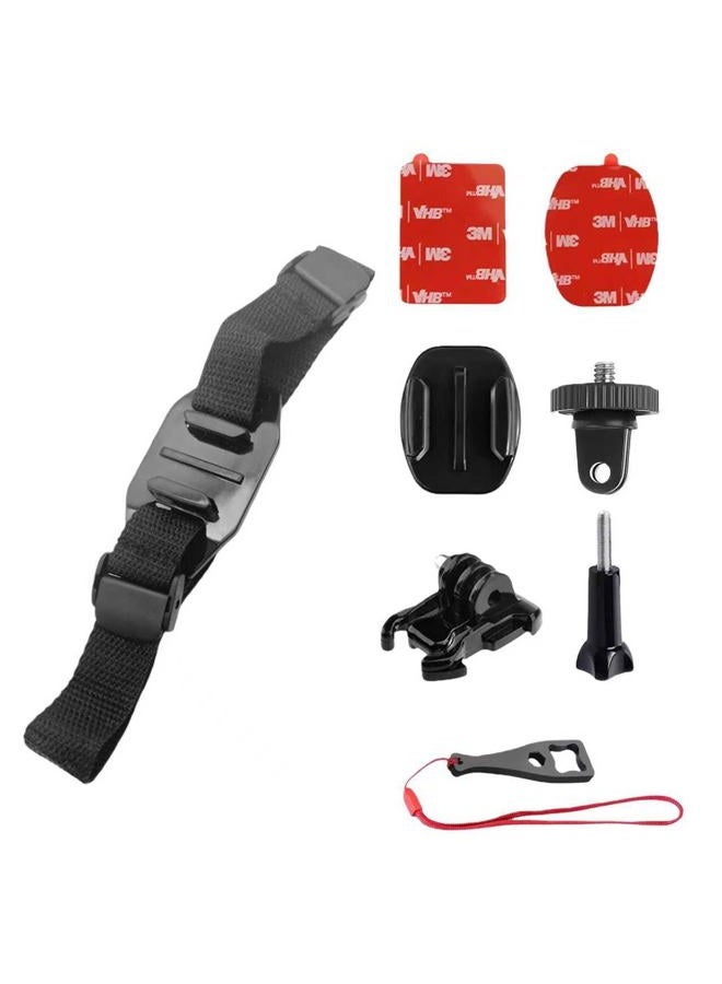 Sruim Vented Helmet Strap Mount for Insta360 ACE Pro One X5 X4 X3 X2 X R RS GO 2, Go pro Hero 13 and DJI OSMO Action 5 Pro Action Camera - Image 1