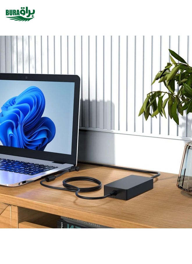 BURAQ - 120W 19V 6.32A Laptop Notebook Power Adapter For ASUS 6.0 x 3.7, Plug:EU Plug - Image 1