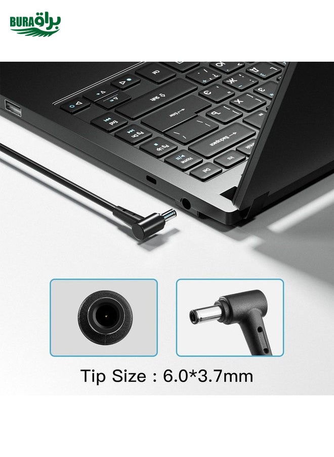 BURAQ - 120W 19V 6.32A Laptop Notebook Power Adapter For ASUS 6.0 x 3.7, Plug:EU Plug - Image 1