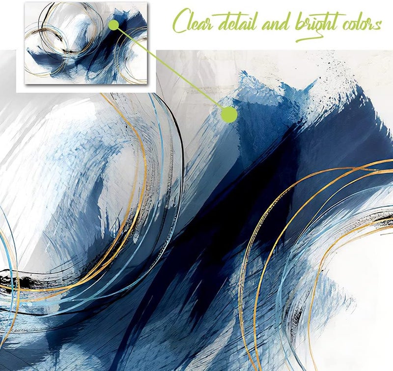 Gaosoul Abstract Canvas Wall Art - Image 3