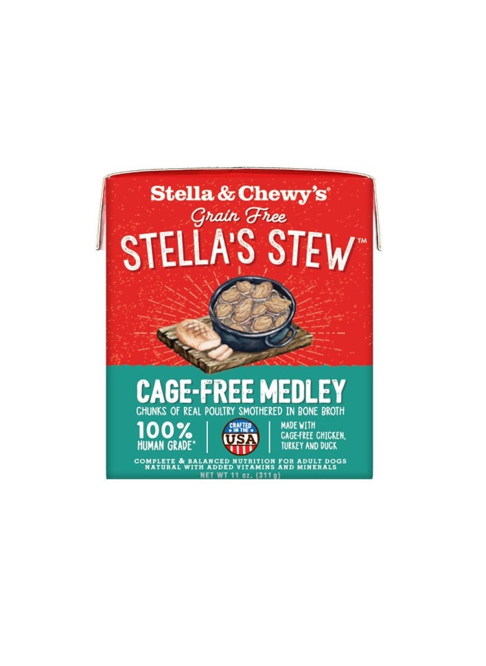 Stella & Chewys Stella & Chewy's Stew - Cage-Free Medley - 11 oz  - Image 1