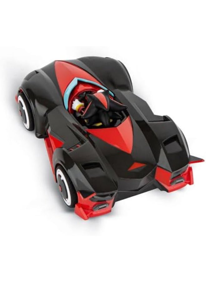 Carrera Carrera RC Team Dark-Shadow 1:20 Sonic Shadow Car with LED Lights, 2.4 GHz, Officially Licensed  - Image 3