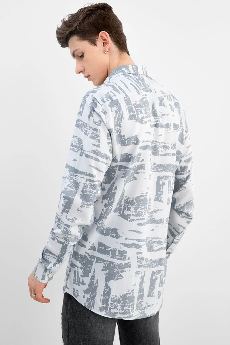 Snitch  Raw Grey Shirt for Men | Best Price UAE