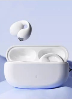 Generic Wireless Bluetooth Earphones With Ultra Long Battery Life, Air Bone Conduction, Sports Ear Clip, Built-in Noise Reduction Technology  Flagship Version: 54H Ultra Long Standby  - Image 1
