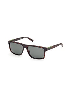 Timberland Men's Polarized Rectangular Sunglasses - TB0000652R58 - Lens Size: 58 Mm  - Image 1