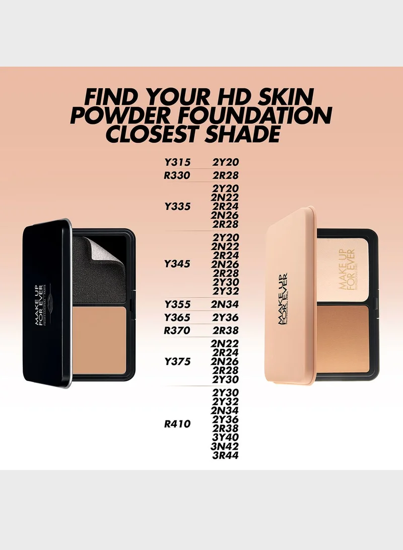MAKE UP FOR EVER Hd Skin Powder Foundation - 4R61 - Cool Almond