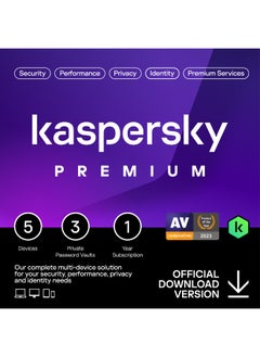 Kaspersky Premium 5Devices/1Year 