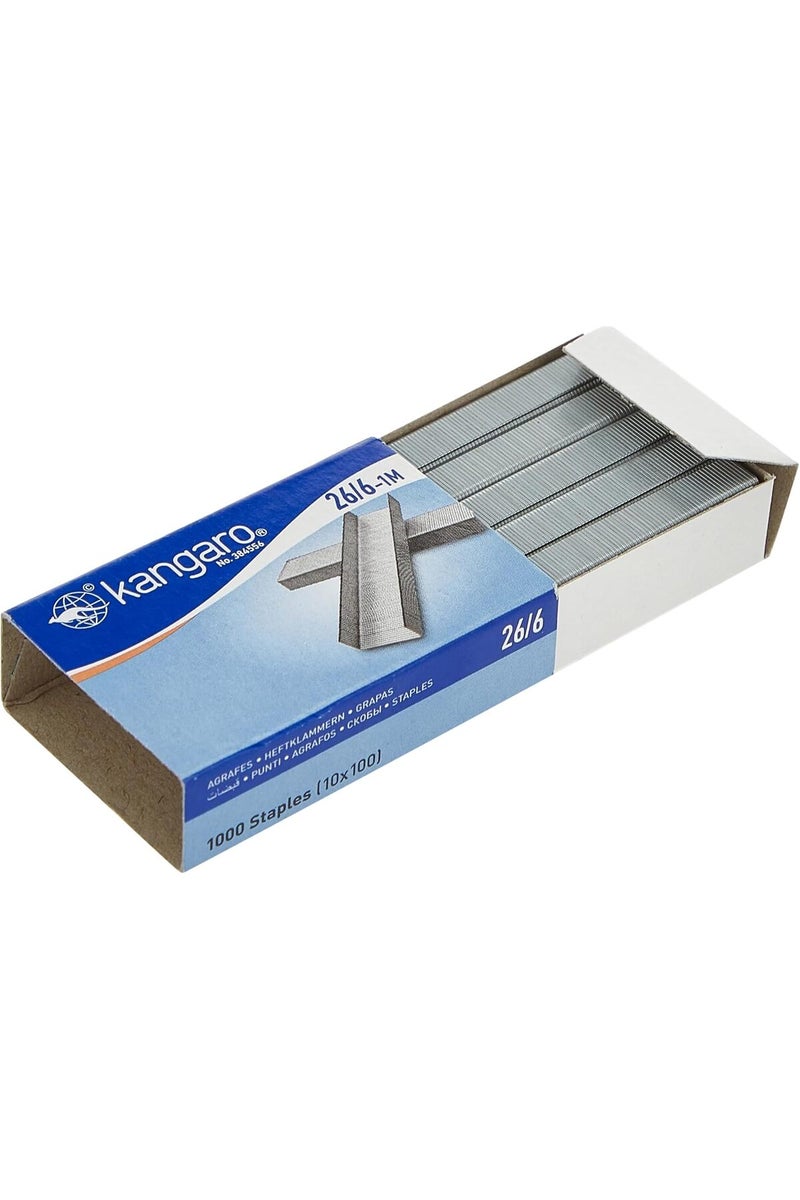 Kangaro Staple Pins 26/6 1000 - Image 1