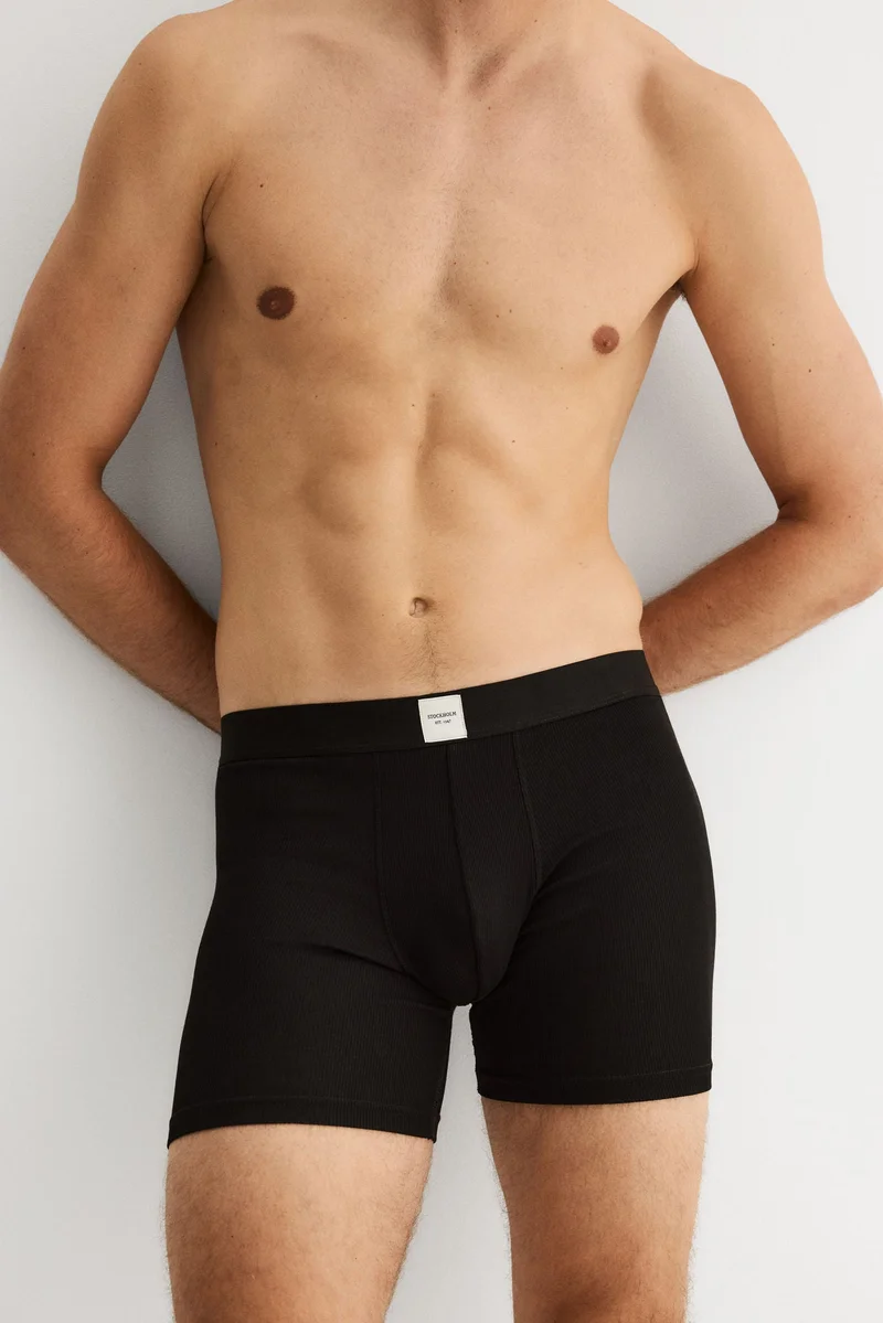 H&M 3-pack mid trunks with Lycra®