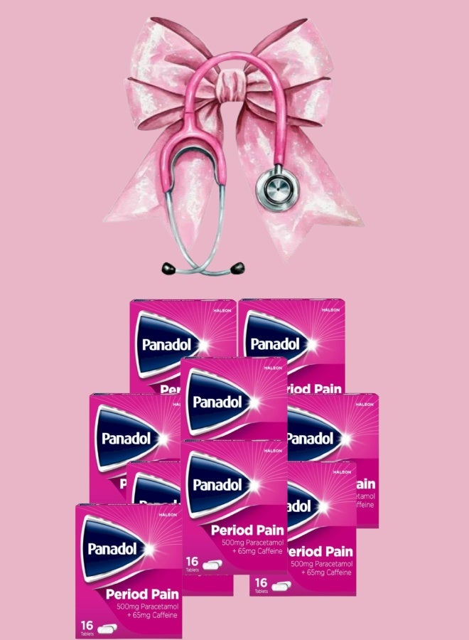 بانادول 9 قطع بانادول لألم الدورة الشهرية 500/65 ملجم 16 قرص - Image 1