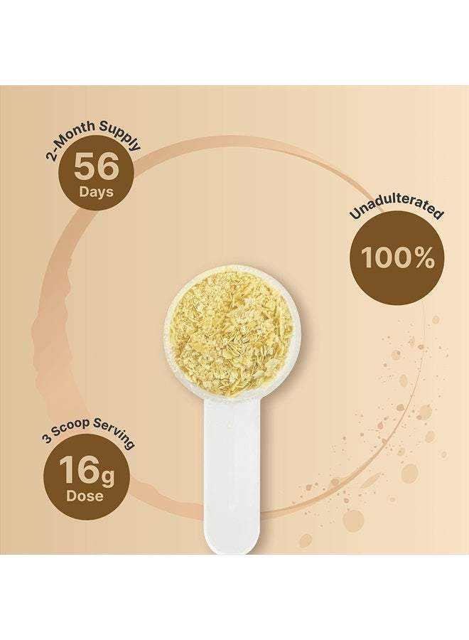 NatureBell رقائق الخميرة الغذائية العضوية غير المدعمة، 2 رطل (32 أونصة) | بديل جبن نباتي متعدد الاستخدامات، توابل جبنية طبيعية خالية من الألبان – مصدر غني بالبروتين وفيتامينات ب المركبة – كيتو، غير معدلة وراثيًا - Image 4