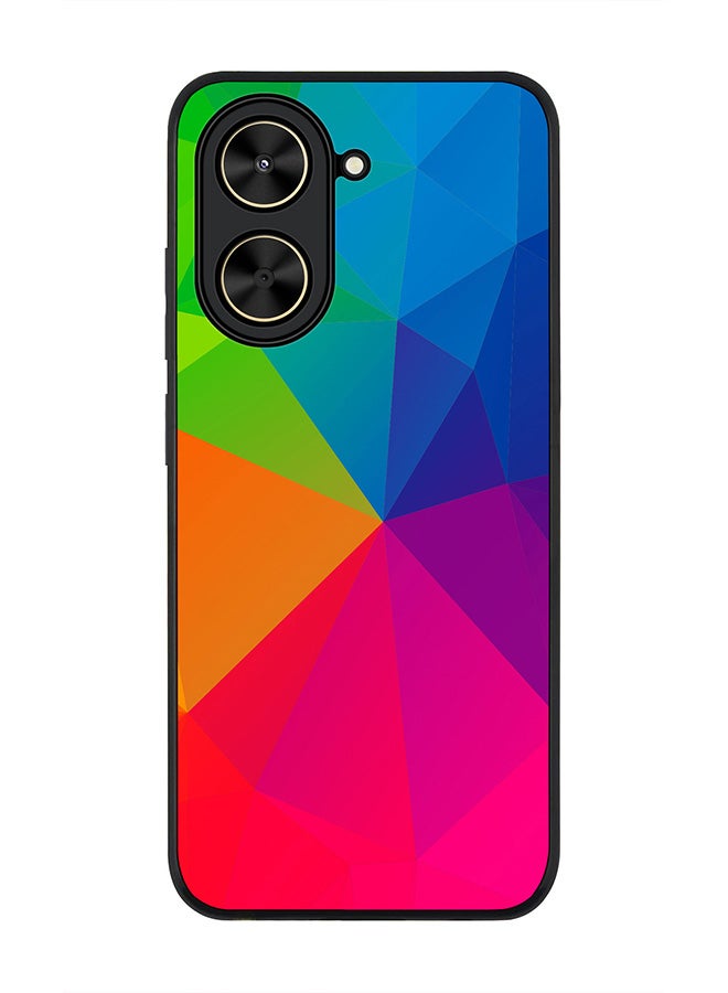 Stylizedd For Xiaomi Poco C71 / Redmi A5 4G Case,Slim fit Camera Protection, Shockproof Thin Phone cover  - Air, Water, Earth, Fire