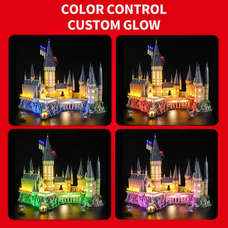 BRIKSMAX Led Lighting Kit for Harry Potter Hogwart's Castle - Compatible with Lego 71043 Building Blocks Model- Not Include The Lego Set - Image 2