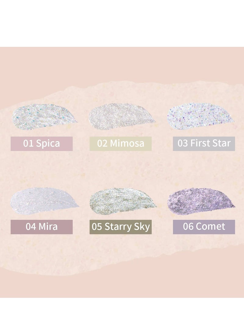 MilleFee MilleFée Stellar Glitter Liner Glitter Moisturizing Eyeliner Teardrop Bag 1.5g- 02 Mimosa - Image 5