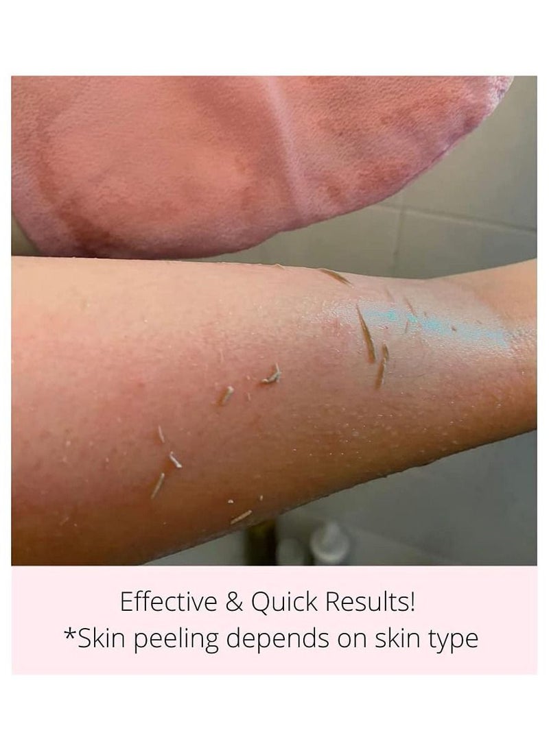 3 Pack Exfoliating Bathing Gloves Korean Reusable Viscose Biodegradable Fibre White - Image 3