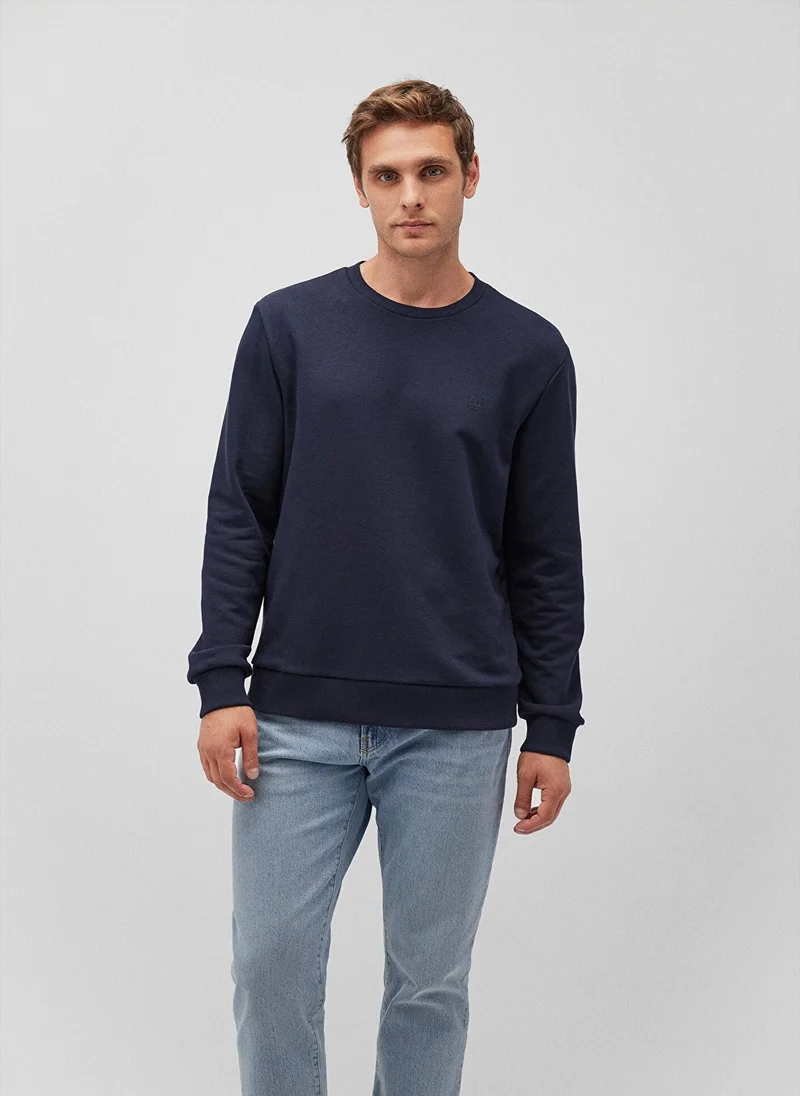 MAVI Crew Neck Navy Basic Sweatshirt